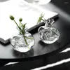 Vasen Granatapfel Glasvase Home Decor Blume für Obst Cachepot Blumen Raumdekoration Kreativität Nordic