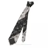 Laços preto e branco aranha 3d impressão gravata 8cm de largura poliéster gravata camisa acessórios decoração de festa