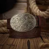 Belts Fashionable men Western style PU belt