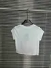 Дизайнерская футболка Женская футболка Брендовая женская футболка Модный пуловер с коротким рукавом женский Свободные шорты для отдыха футболки 16 марта
