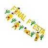 Party Decoration 1 Set 2sts Final Fiesta Banner Bachelorette Garland Last Ole Man Hen Supplies for Mexico