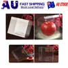 Gift Wrap 10/25st 4x4x4cm Clear Plastic PVC Packing Box Transparent Candy for Wedding Party