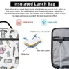 Insulated Lunch Bags Nurse Equipment Accessories Enfermera En Apuros Food Box Y2K Cooler Thermal Bento For School 240315