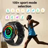 Orologi da polso EIGIIS Bluetooth Call Smart Full Touch Screen Health Monitor Orologio con torcia da uomo SmartWatch per IOS Android 240319