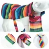Одежда для собак, накидка, праздничная одежда, костюм пончо для домашних животных, многоцветное платье Cinco De Mayo, мексиканская фиеста