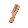 Healthcare Pocket Wooden Comb Natural Green Narrow Wide Tooth Wood Combs No Static Lice Beard Makeup Comb Hair Styling Epacket ZZ