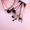 Wholesale 16 pieces of pink makeup brush set makeup brush powder foundation make-up powder blusher makeup tools