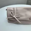 Drawstring Luxurious Design Women's Bags 2024 Spring And Summer High-end Casual Simple Fashion Niche Bow