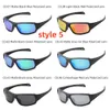 Lunettes de soleil de sport pour hommes et femmes, design de marque, grand cadre, mode voyage, conduite, lunettes de soleil Uv400 carrées, vente en gros