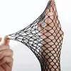 Women Socks Long Sexy Hollow Out Fishnet Stockings Pantyhose Black High Waist Stocking Tights Panty Lingerie Quality