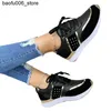 Casual Shoes Womens sports shoes lace running shoes autumn spring leather patch work womens casual shoes womens vulcanized shoes Q240320