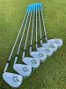 Новые клюшки для гольфа EMILLID BAHAMA EB901, серебристые/зеленые (4 5 6 7 8 9 P) со стальным валом клюшки для гольфа высшего качества