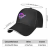 Ball Caps 80s Retro Miami Neon Baseball Cap Aesthetic Sunset Skate Sun-Proof Trucker Hat Spring Classic Design Female Male Snapback