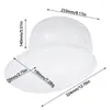 Kitchen Storage Plastic Dust-proof Flat Brim Hat Curved Case Cap Display Hats Box Baseball