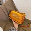 Cross-border Wholesale Fashion Brand Handbags Small Bag Womens New Fashion Letter Single Shoulder Crossbody Chain Square Bags