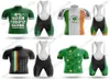 Set da corsa Irlandese 2021 Maglia da ciclismo Set Abbigliamento estivo Uomo Camicie da bici da strada Completo da bicicletta Pantaloncini con bretelle MTB Abbigliamento Maillot4621535