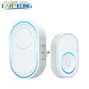 Doorbells Smart Wireless Doorbell Home Welcome Doorbell Waterproof 300 meters Remote Smart Doorbell EU UK US Plug OptionsY20