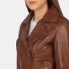 New Arrival Womens High Quality Leather Fashion Jacket New Design Pure Leather Fashion Jacket For Online Sale