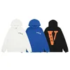 VLONE Hoodie New Cotton Lycra Fabric Men's And Women's Reflective luminous Long Sleeved Casual Classic Fashion Trend Men's Hoodie US SIZE S-XL 671