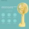 Electric Fans Portable USB charging mini handheld fan cooling desktop ventilation fan with 3 basic modes for outdoor travelY240320