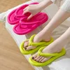 Pantoufles Nouvel été femmes mignon semelle souple Eva plage diapositive bonbons coloré Flip sandales à la mode maison salle de bain chaussures antidérapantes H240325