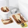Tapetes de banho Casa Banheiro Piso Anime Animal Estilo Pé Tapete Moderno Acessórios Tapete Banheiro Banheira Anti-Slip Tapete