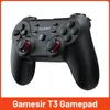 Game Controllers Gamesir T3 Wireless GamePad Controller Lämplig för PC/NS/Mobile/TV Windows 7 10 11 Linjär knapp Dynamisk vibration