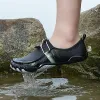 신발 남자 맨발 아쿠아 신발 남성 슬립 낚시 운동화 퀵 건조한 물 신발 고품질 야외 와드 부츠 2023 새로운 도착