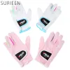 Handschoenen Surieeen 1 paar kinderen kinderen buiten sport golfhandschoenen hoogwaardige microfiber doek ademende antislipping handschoenen 14 15 16 17