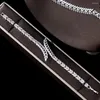 Halskette Ohrringe Set Feder Braut Hochzeit Schmuck Armband Ring für Frauen Urlaub Geschenk Verlobung Zubehör