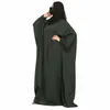 Nouveau modèle Pakistan Abaya à Dubaï vente en gros robe caftan musulmane ouverte pour femme