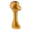 Stands Elegant Gold Female Mannequin Head Hair Wigs Hat Cap Display Model Showcase Reading Glasses Sunglasses Stand Holder