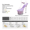 Dress Shoes Steel Tube Dancing High-heeled Sandals Thin-heeled 17cm Sexy Sequins Platform Hate Sky high-heeled Summer H2403217W2LT4Q6