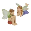 Decoratieve beeldjes Fairy Garden Supplies Jongen Meisje Outdoor Decor Miniatuur Micro Landschap Ornament Accessoires