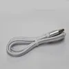 1M Typ C 3ft geflochtenes USB-Ladekabel Micro V8 Kabel Datenleitung Metallstecker Laden für Samsung Note 20 S9 Plus