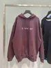 Designer Rätt version Tidig vår Ny lyxmode B Family R Letter Men's and Women's Loose Loop Hooded SweaterCdtl