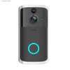 Dörrklockor M7 Intelligent Video Doorbell Wireless 720p Fjärrövervakning Dörrklockan PIR Motion Detection Bidirectional Call Buller Reductiony240320