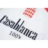 casablanca shirts Gekleurd Racing Element Design Sense Shirt Lente en herfst Lange mouwen Pi Shuai Street Loose