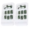 Kunstnagels 48 stuks nep-avocado-dot nagel manicure gereedschap voor bescherming