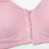 BHs 3 teile/los Frauen Mädchen Baumwolle B C D Vordere Schnalle Unterwäsche Mittleren Alters Bh Dessous Bralette Brasieres Para Mujer