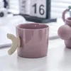 Mugs 340ML Ceramic Mug Art Sense Cute Creative Gift Couple Tea Cup Office Coffee Milk Water With Handle