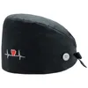 Casquettes de boule mode bouton imprimé chapeau de travail décontracté unisexe gommage casquette marsouin
