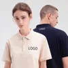 Haute qualité en gros hommes 100% coton broderie personnalisée imprimé blanc plaine Golf broderie Polo t-shirts pour hommes unisexe