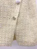 ワークドレスレディーススパンコールラインストーンセットカラーパッチワーク長袖ポケットショートコートまたはシングル胸Aラインベルトスカート