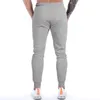 Calças masculinas de treinamento ginásio pista sweatpants corredores casual listra treino zíper bolso fitness masculino cinza correndo calças esportivas