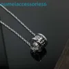 2024 Designer di gioielli Collane con ciondolo di marca Collana con rivetti Piccola catena rossa di beneficenza con clavicola Argento sterling S925