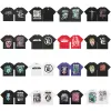 Designer T-shirt Brand Hellstar Men and Women Hell Star Star Graphic Tee Hip Hop Summer Fashion Tees Tops Cotton Tshirts Polos Couches de haute qualité 19t2
