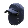 Berets K242 Winter Hat Lei Feng Men's Stylish Caps Warm Ear Protection Windproof Pilot Baseball Cap