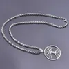 Pendant Necklaces 4mm Width Stainless Steel Jewelry Chain Necklace For Women Men Accessories Tree Of Life Pendant Charm Neclace Statement FashionL2403L2403