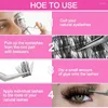 False Eyelashes Faux Mink Individual Cluster Lashes Women Fashion Soft Fluffy Lash Clusters Volume Wispy D Curl DIY Eyelash Extension